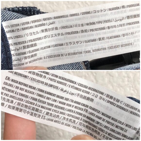 Abercrombie & Fitch Harper Low Rise Ankle Embroidered Jeans Women's 27 4s Artsy - Picture 9 of 12